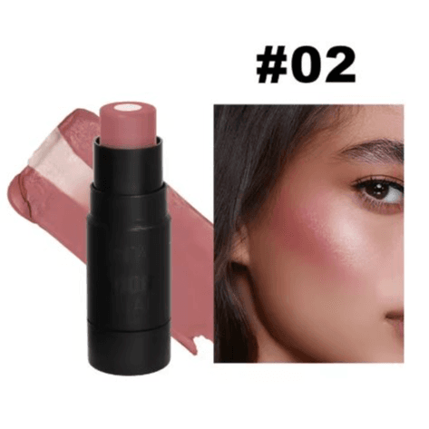 2In1 Sandwich Solid Blush Highlight Stick 2