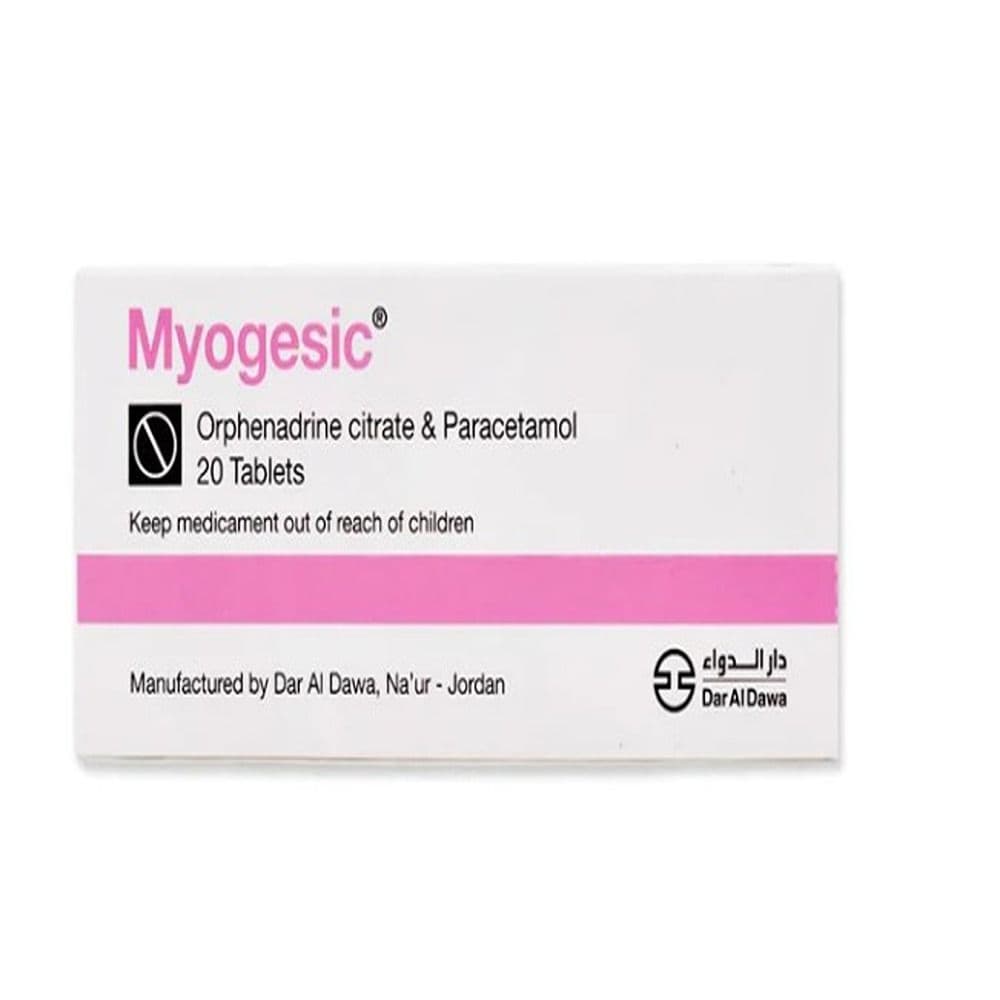 Myogesic 20 Tablets