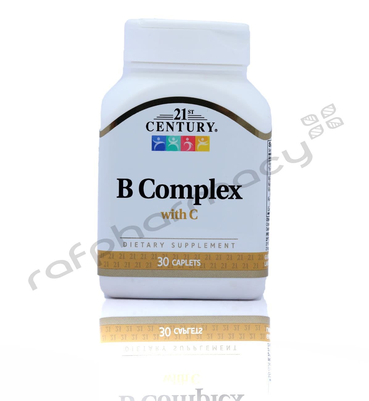 21St Ch B-Complex/Vit C Caplets 30'S