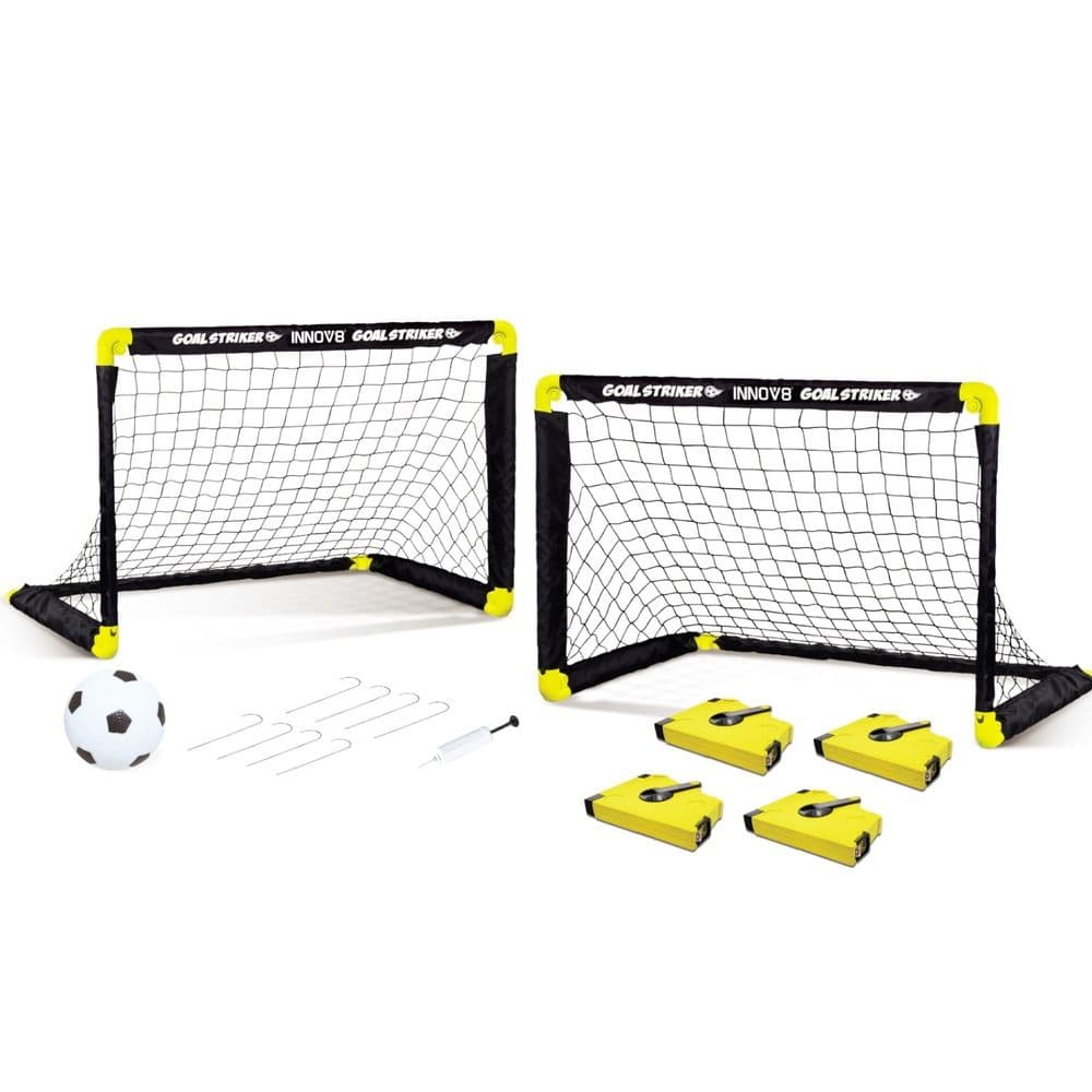 طقم كرة قدم محمولة Goal Striker Anywhere
