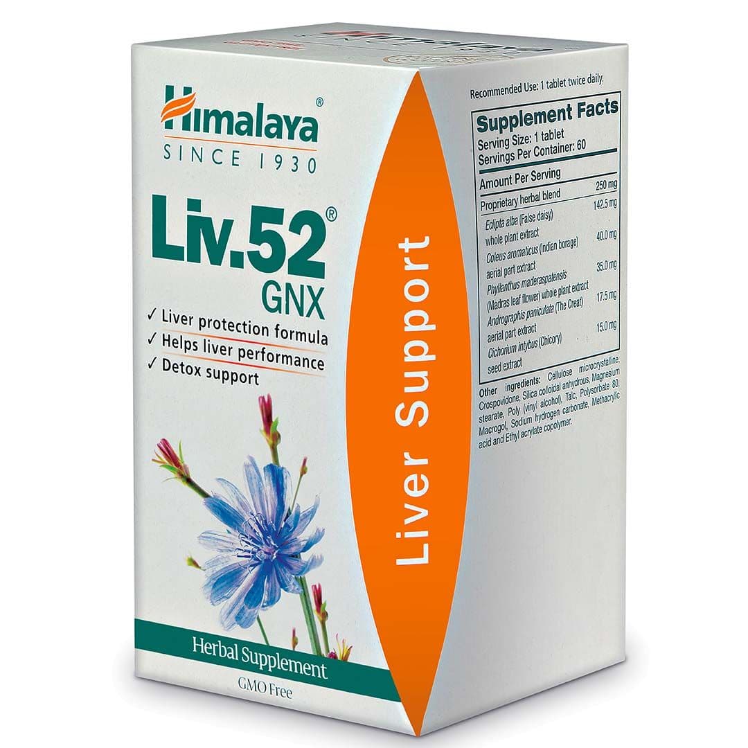 Himalaya Liv 52 Gnx Tablets 60S 60 Tab