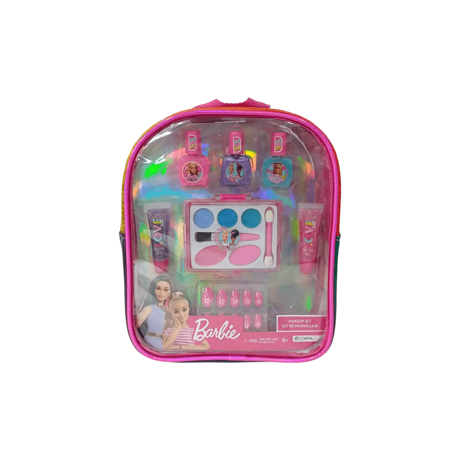 Barbie Makeup Set Pvc Backpack