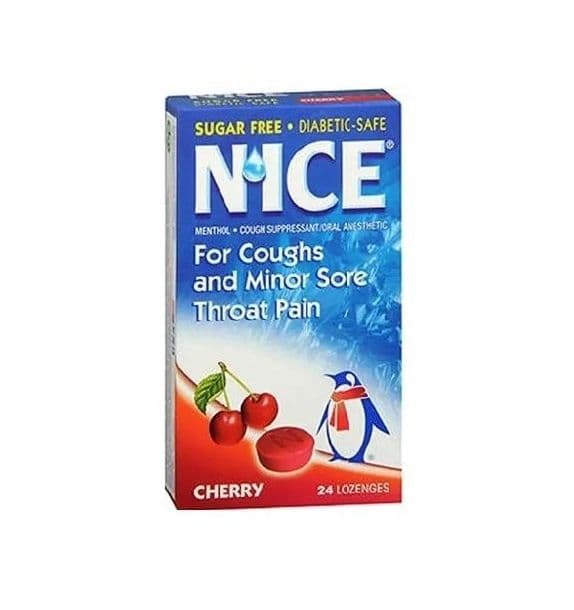 Nice Cherry Lozenges 24 S