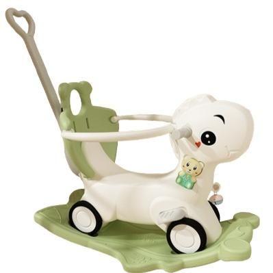 3 in 1 Dino Rocking Horse - Green