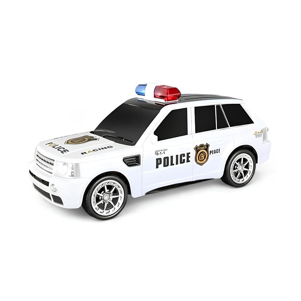 R/C Rr Police Car Nekto Is5287 White