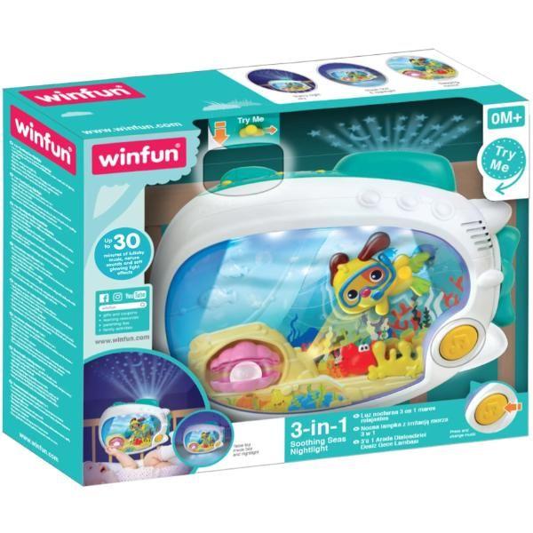 Winfun - 3-In-1 Soothing Seas Nightlight