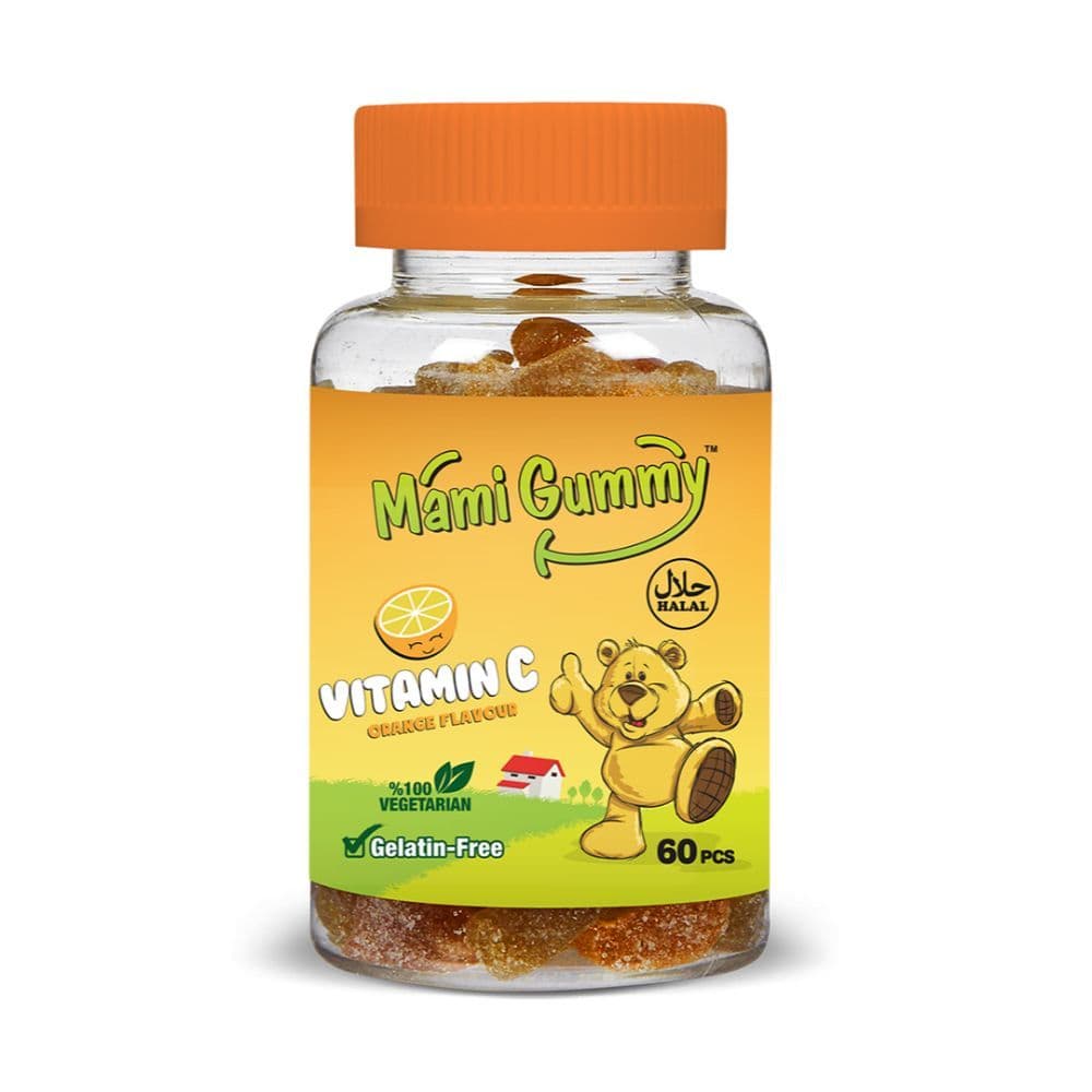 Mami Gummy Pectin Gummy Bears Vitamin C         Gummy  60 PC