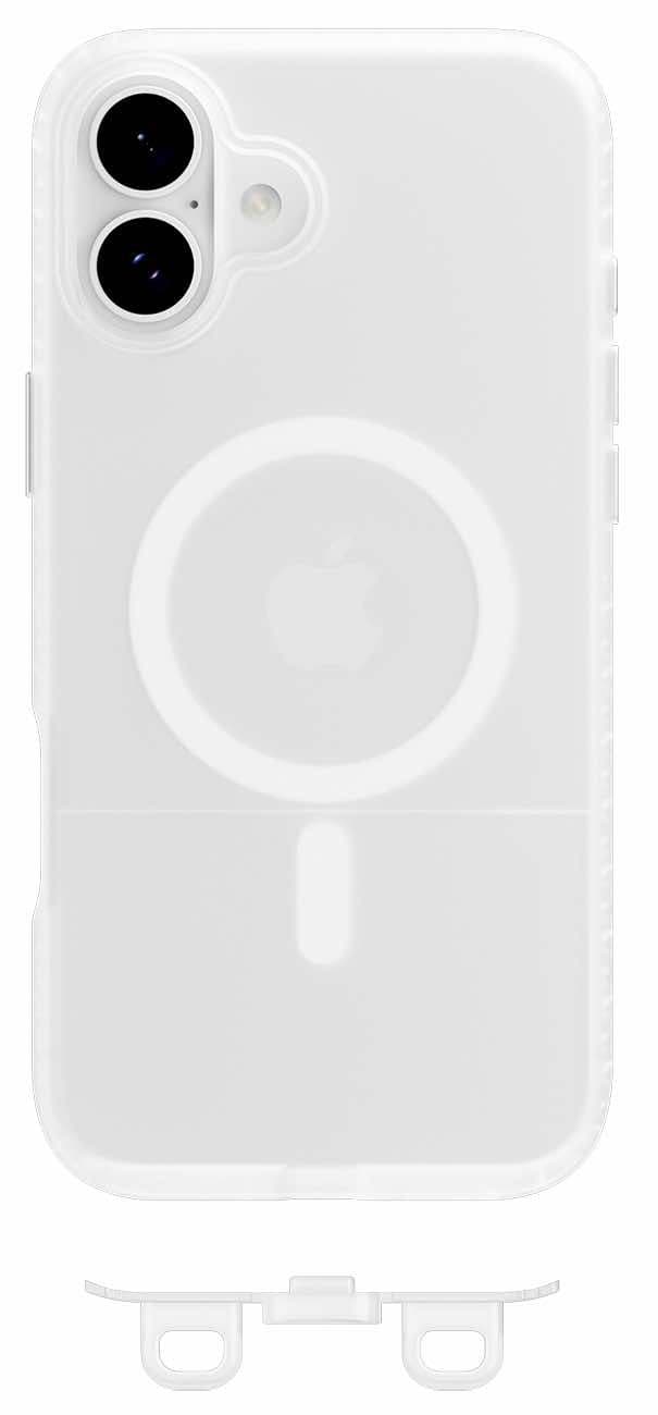 كفر MagEasy Vibrant لايفون 16 / يدعم MagSafe / ضد الطيحات / شفاف