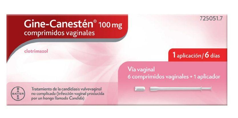 Canesten 100 Mg Vag. Tab 6'S