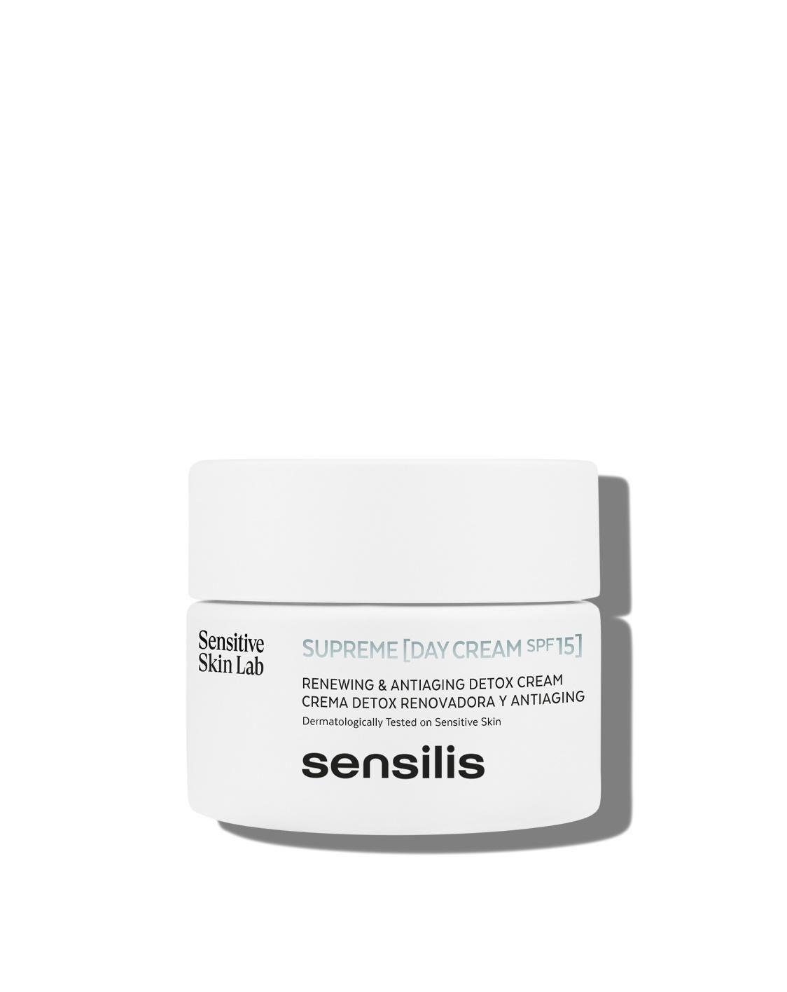 Sensilis Supreme Detox Day Cream Spf15 50Ml