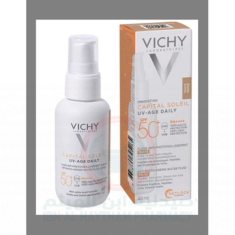 Vichy Capital Soleil Uv-Age Tinted Cream Spf50+ 50Ml