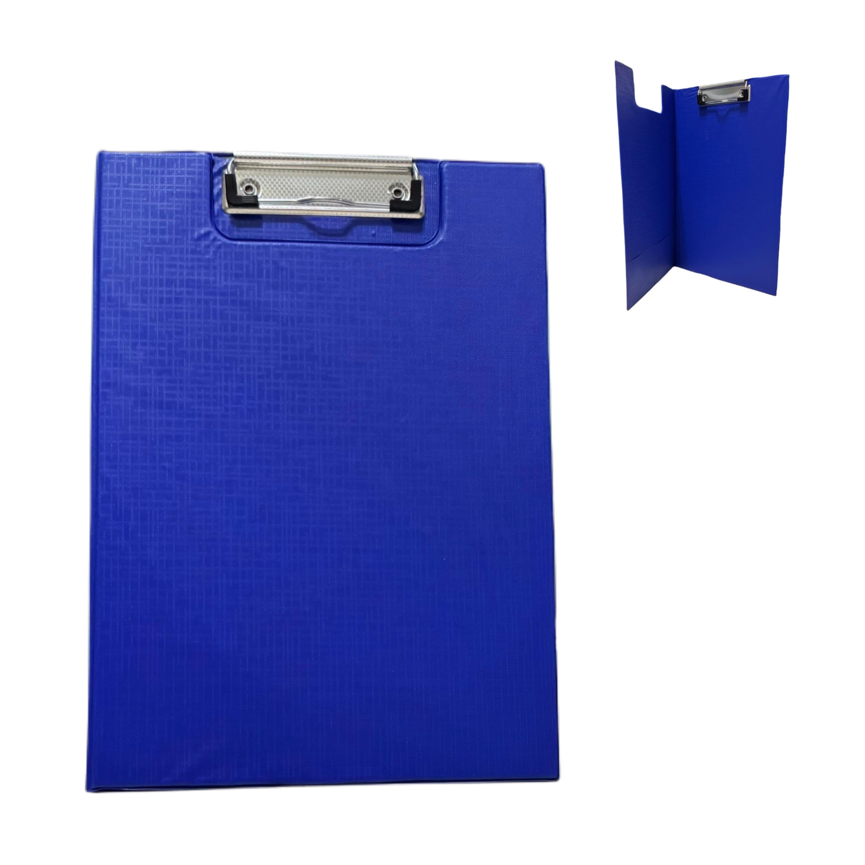 Clipboard With Cover A4 Blue