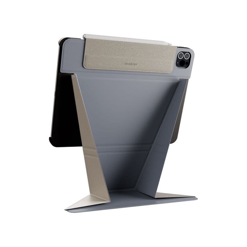 Mageasy Case & Stand For Ipad Pro 11 Inch 2024 / Adjustable / Alaskan Blue