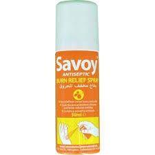 Savoy Burn Relief Spray 50 Ml