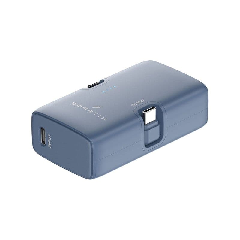 Smartix Premium Power Bank 5000Mah Black/Asstd