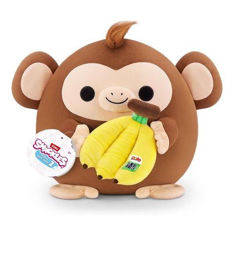 Zuru Snackles Plush 16"Series 2 - Plush 16" Monkey & Dole (Banana)