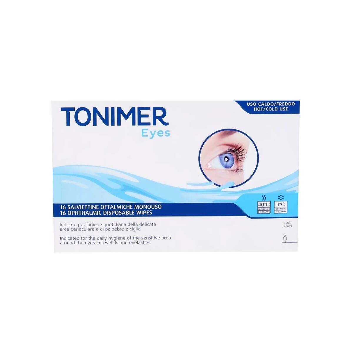 Tonimer Ophthalmic Wipes 16Pcs