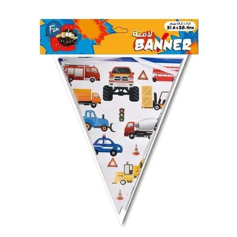 Fun Banner 21.6X28.4 1Pc Car