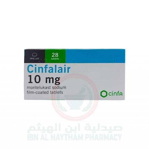 Cinfalair 10Mg Tablets 28'S