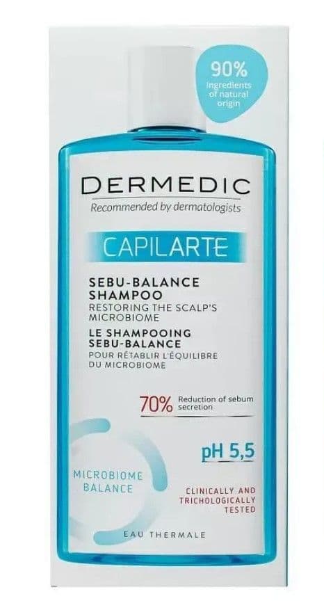 Dermedic Capilarte Sebu Balance Shampoo 300Ml