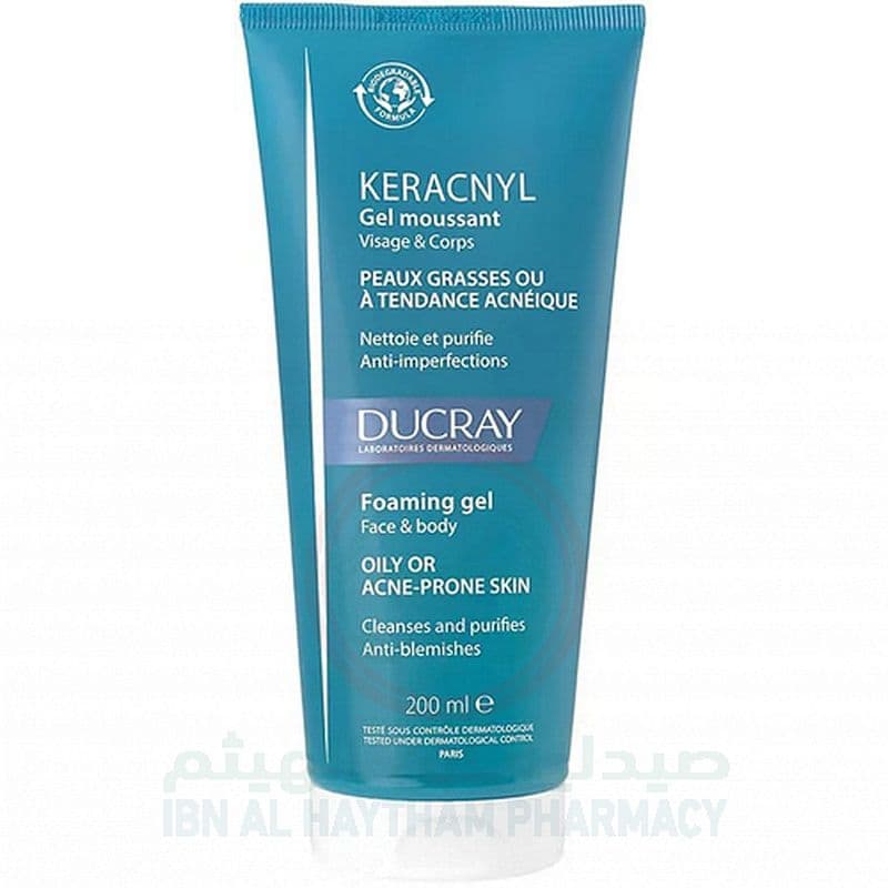 Ducray Keracnyl Gel 200Ml