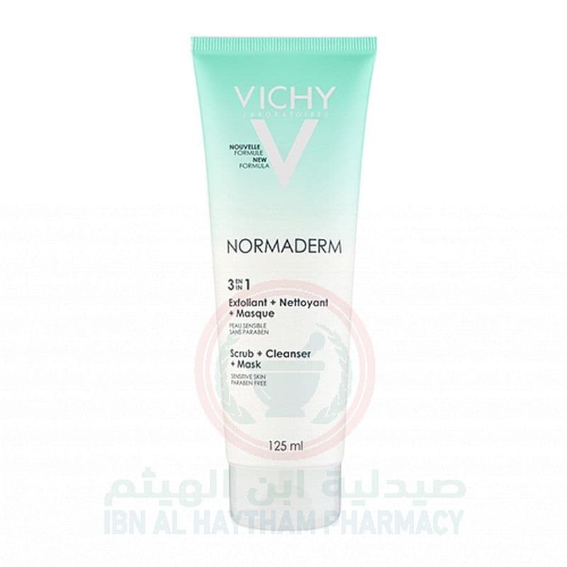 Vichy Normaderm 3-In-1 Cleanser 125Ml