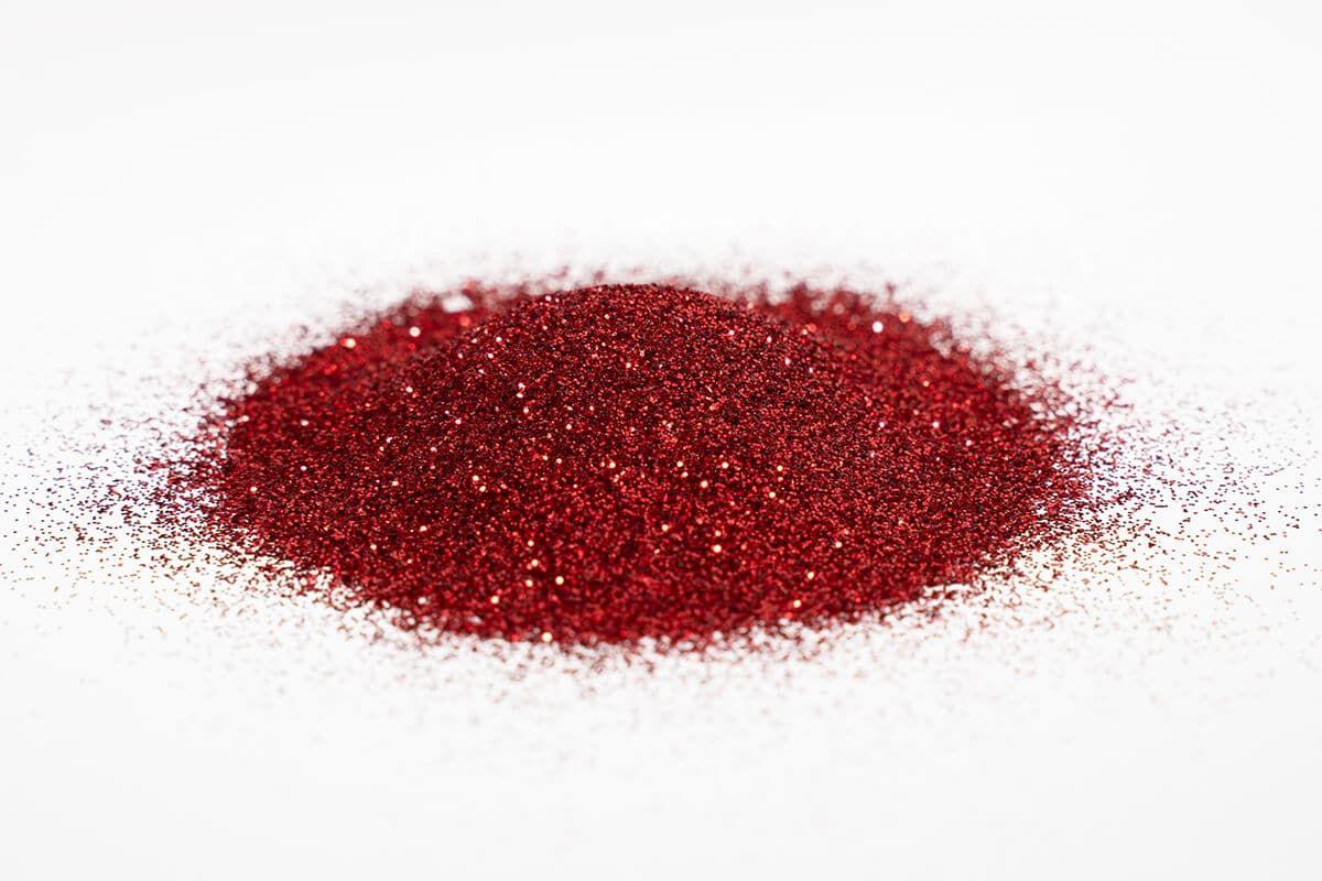 Glitter Powder 250Ml Red 202-Red