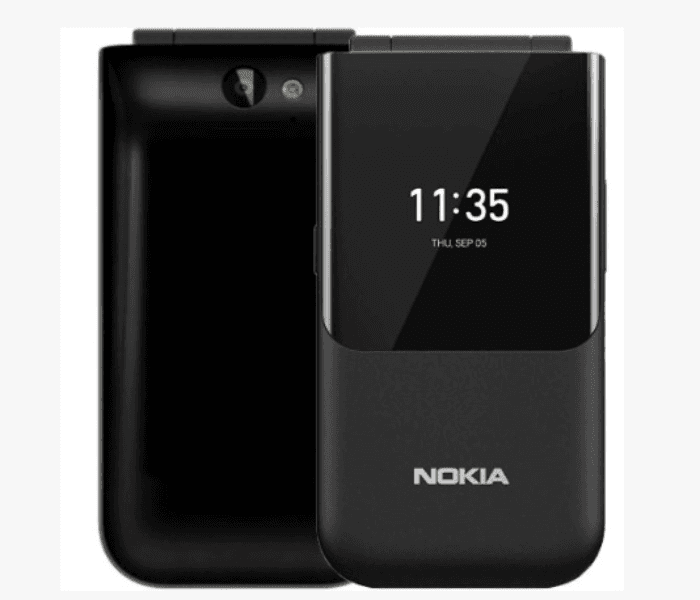 Nokia 2720 Flip 512MB RAM 4GB 4G - Black