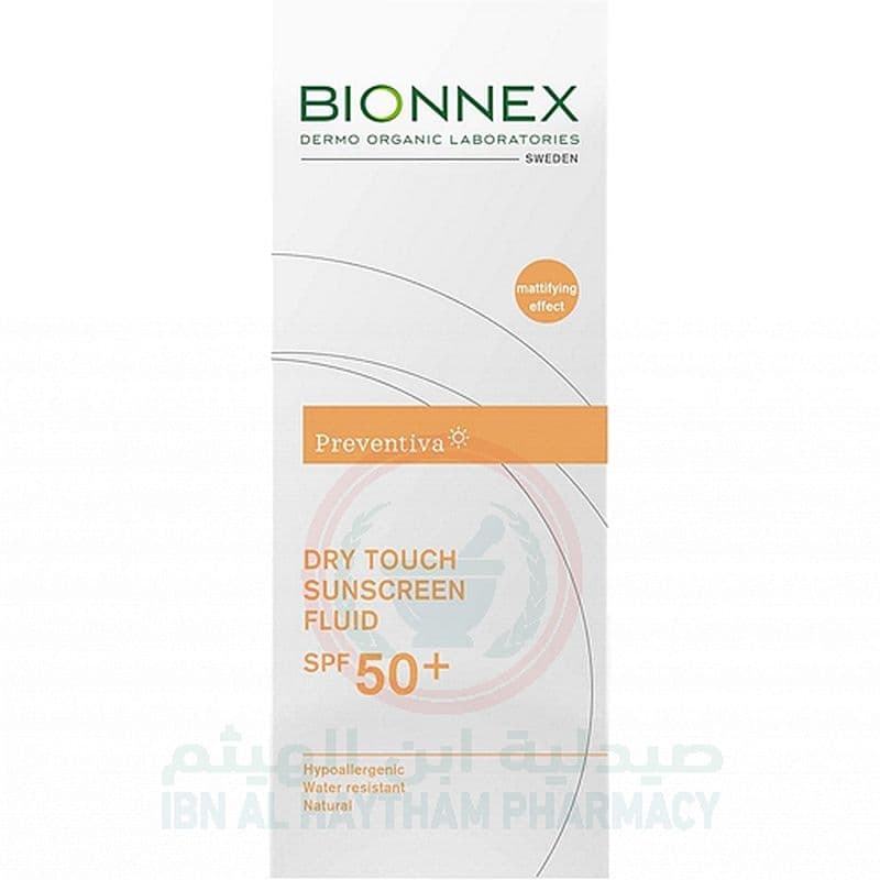 Bionnex Preventiva Dry Touch Sunscreen Fluid Spf 50+ 50Ml