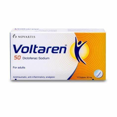 Voltaren 50Mg Supp 10'S