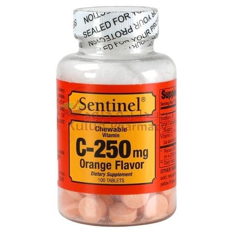 Sentinel C-250Mg Chew.Tab 100'S