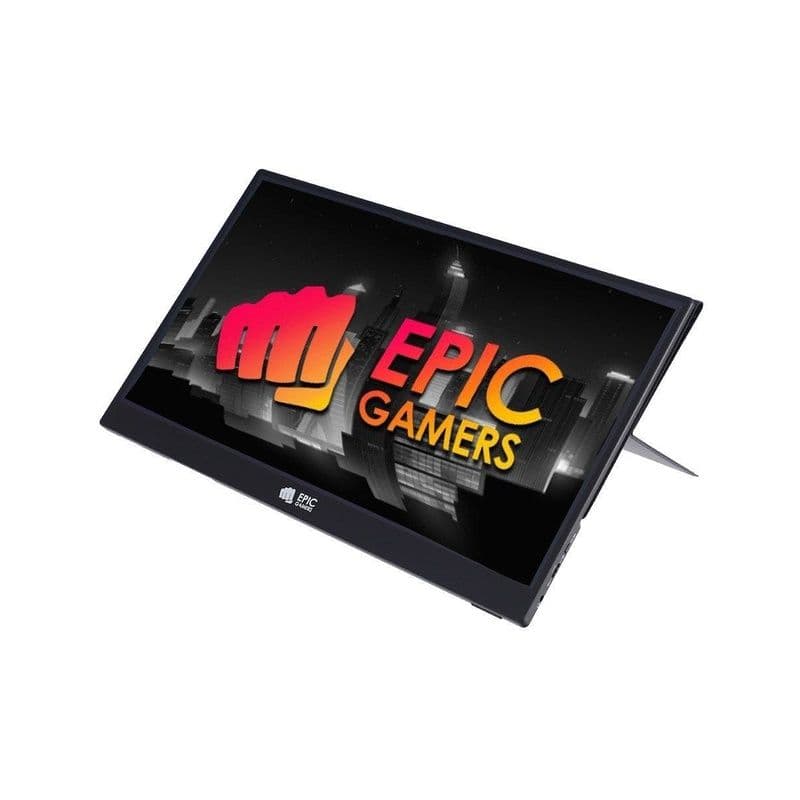 Epic Gamers Storm 15.8" Ips Fhd, 60Hz, Portable Touch Screen Gaming Monitor W/ Stand - شاشة