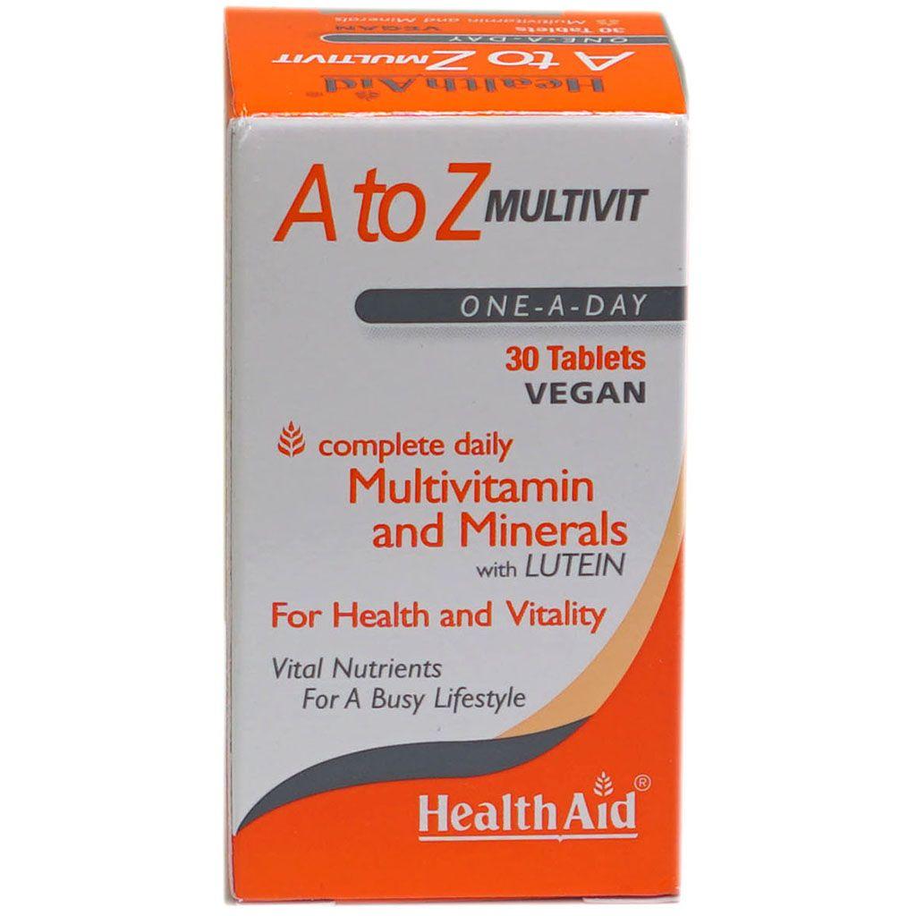 Healthaid A To Z Multivitamin Tab 30'S