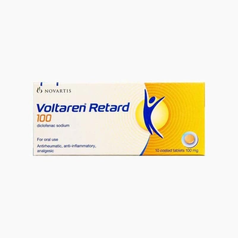 Voltaren Retard 100Mg 10 Tablets