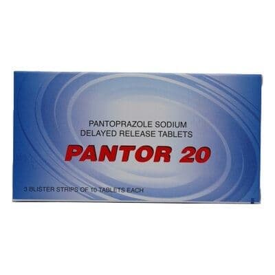 Pantor 20Mg 30'S Tablets