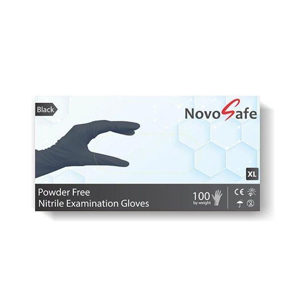 Novosafe Non Sterile Nitrile Black Glove X-Large