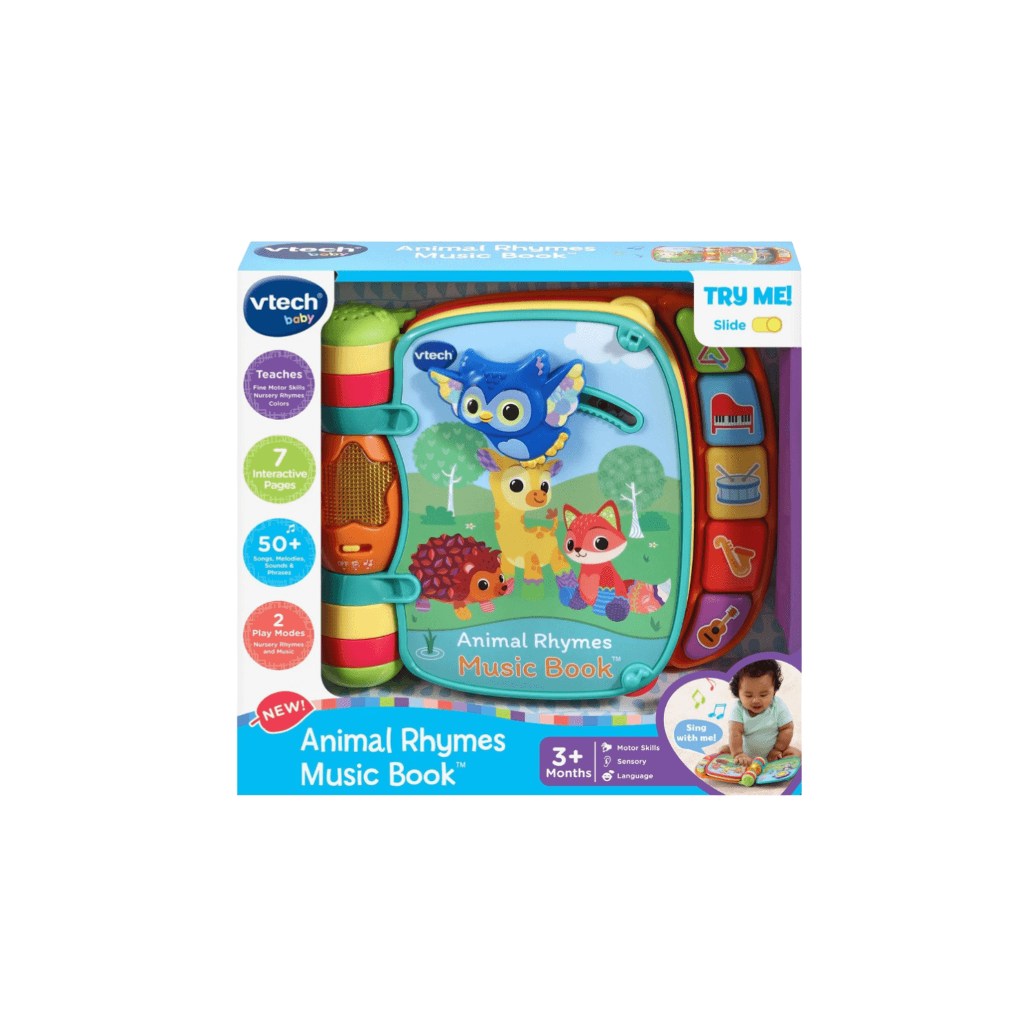 Vtech Animal Rhymes Music Book (Vtus)