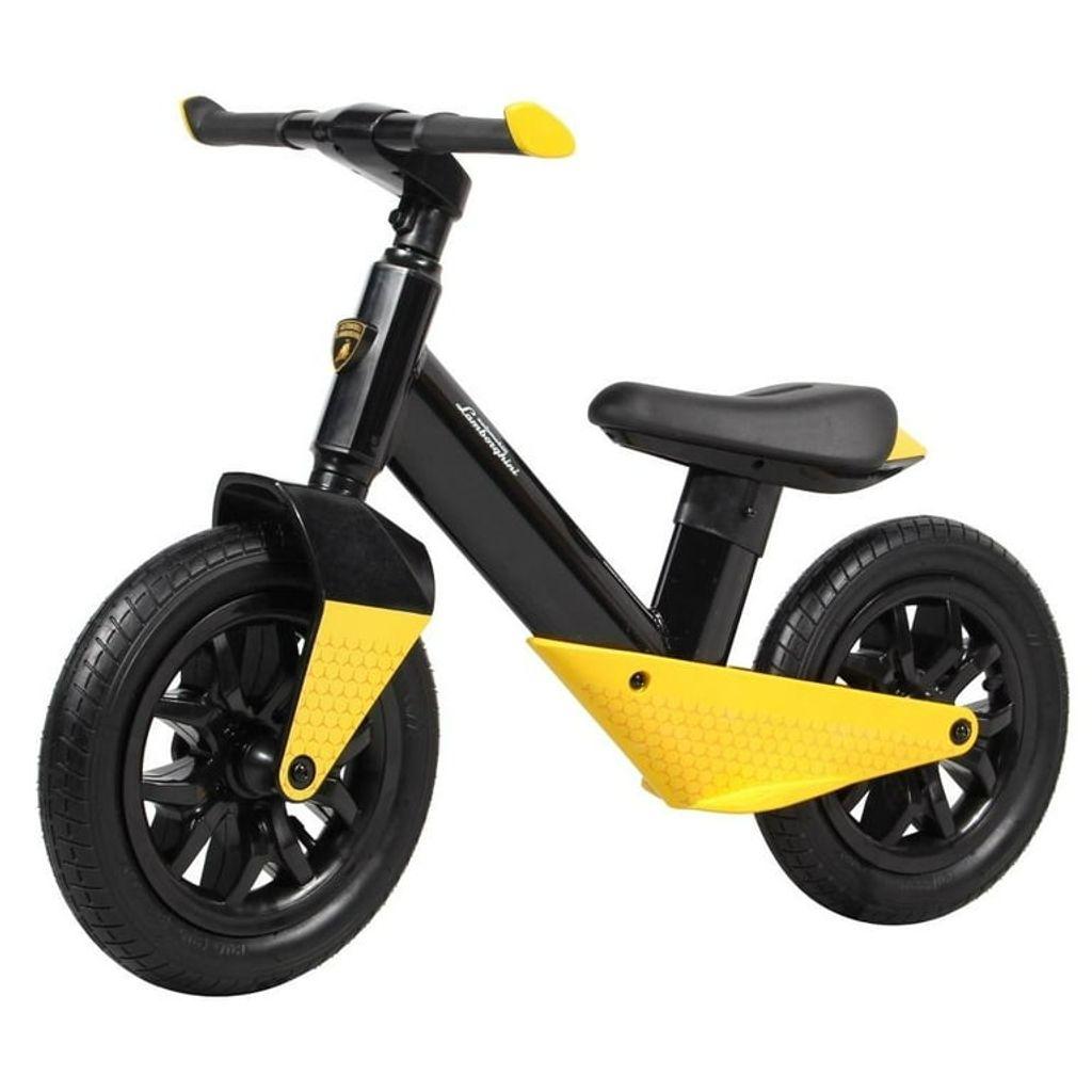 Lamborghini Balance Rideable Toy (Black/Yellow)