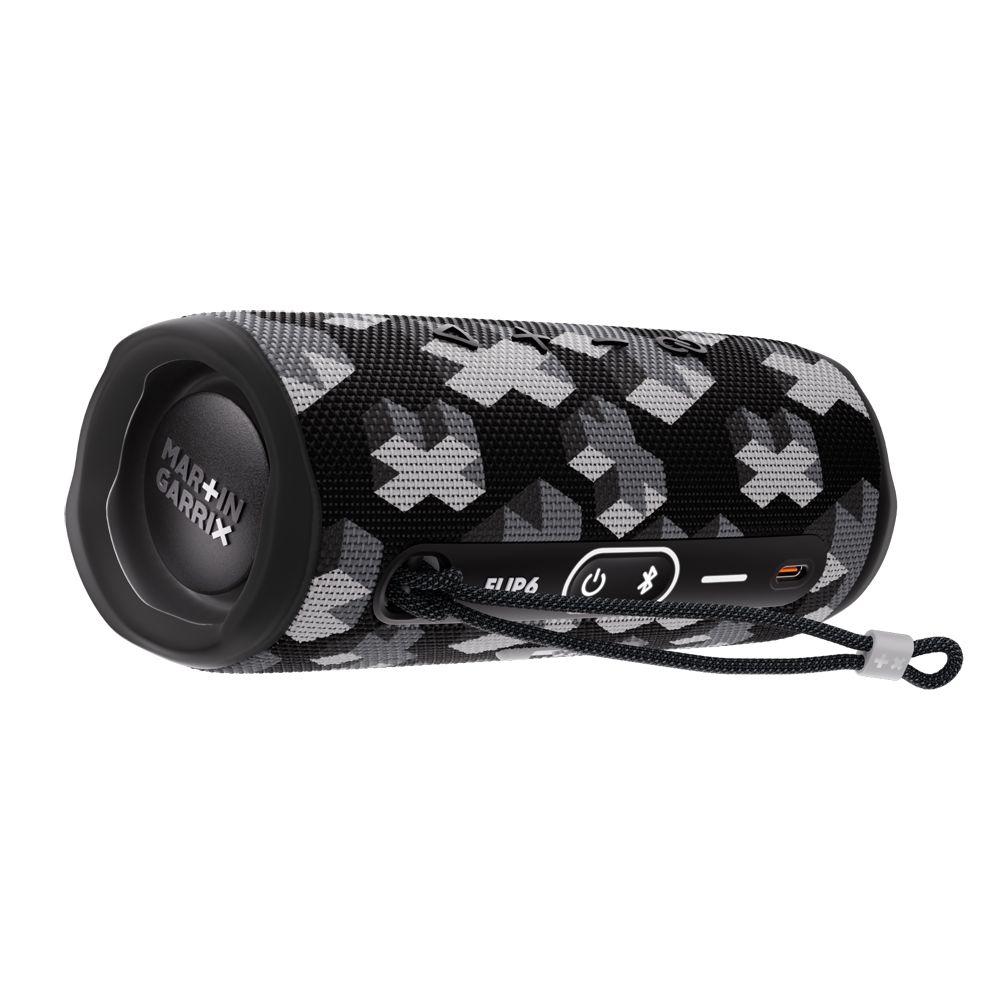 JBL Flip 6 Martin Garrix Edition Waterproof Portable Bluetooth Speaker | 30W RMS | 12 hours Play time | IP67 Waterproof and Dustproof - Black