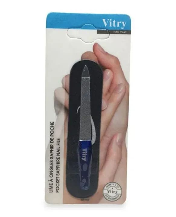 Vitry Sapphire Pocket Model 70 Nail File  1 PC