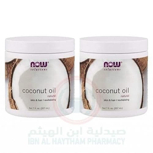 Now Coconut Oil 7 Fl Oz Natural 207Ml