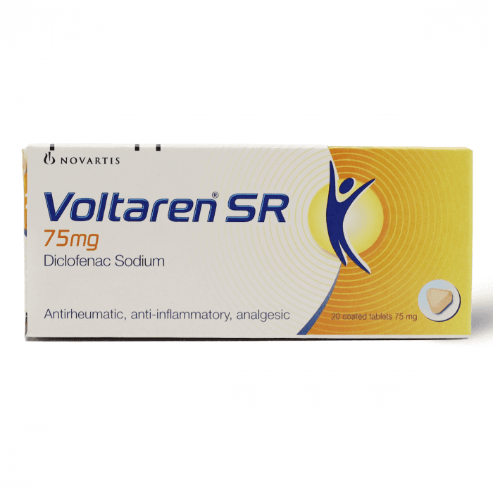 Voltaren 75 Mg Sr Tab 30 S