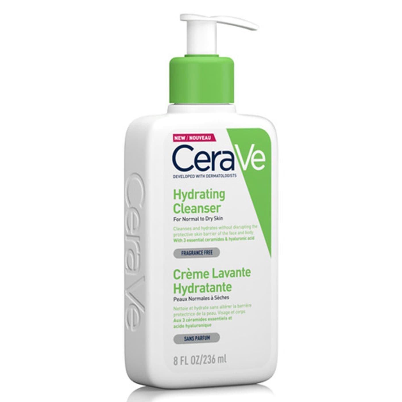 Cerave Hydrating Cleanser for Normal to Dry Skin with Hyaluronic Acid 236Ml 236 ML