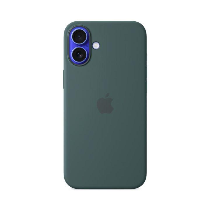 Apple Myyh3Zm/A Iphone 16 Plus Silicone Case With Magsafe Lake Green-Zml