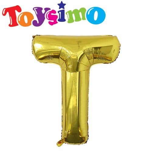 32-Inch T Letter Alphabet Balloon