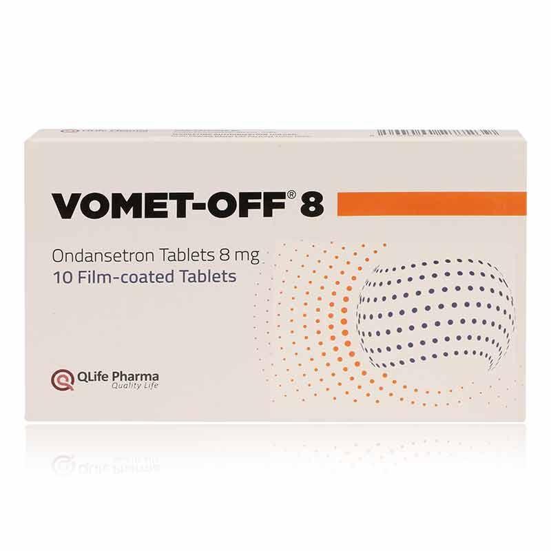 Vomet Off 8Mg Tablets 10'S