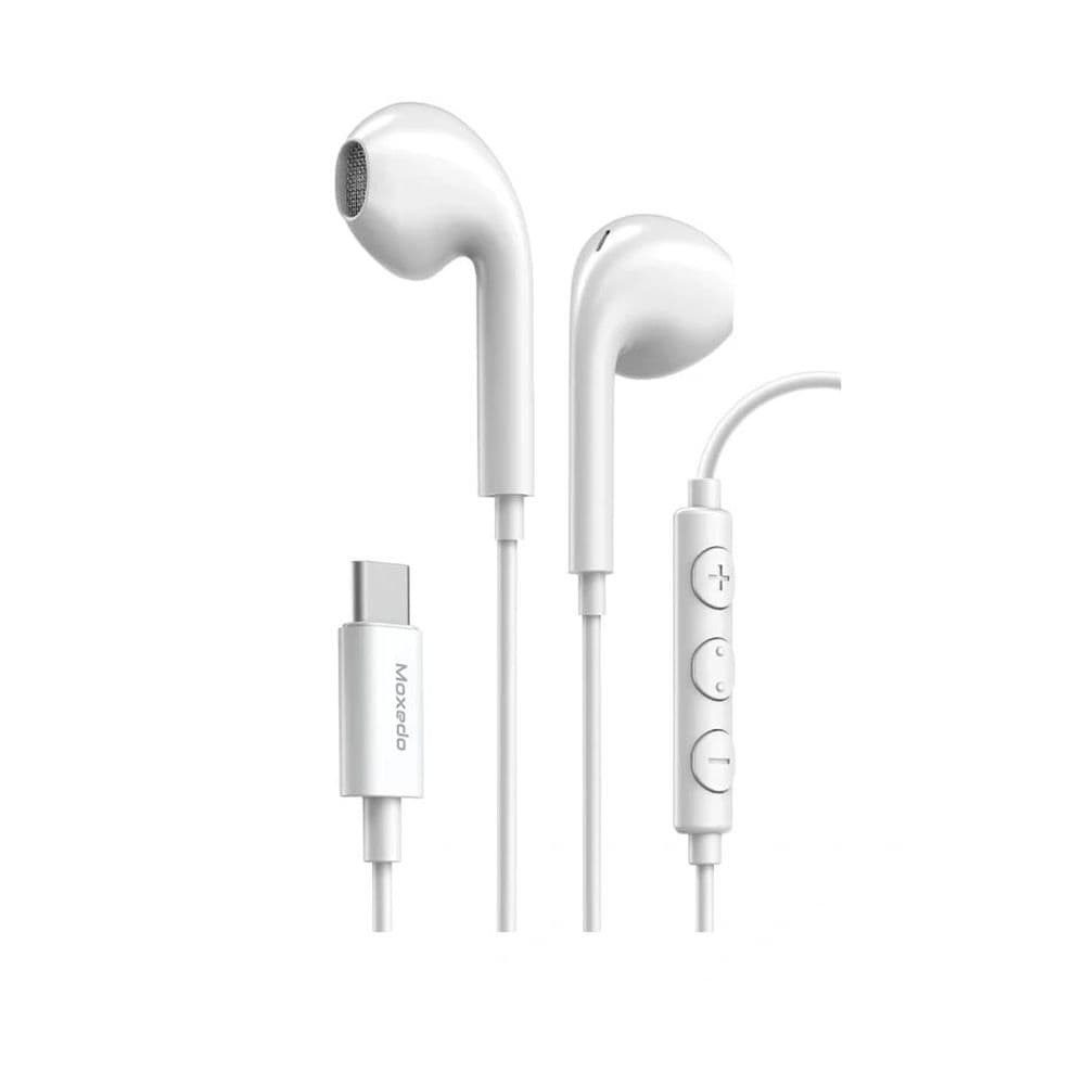 Moxedo Wired Stereo Type- C Earphone With In-Line Mic And Remote