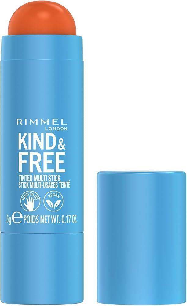 Rimmel London Kind & Free Tinted Multi Stick 004 Tangerine Dream (Sunny Coral) 5 Gm