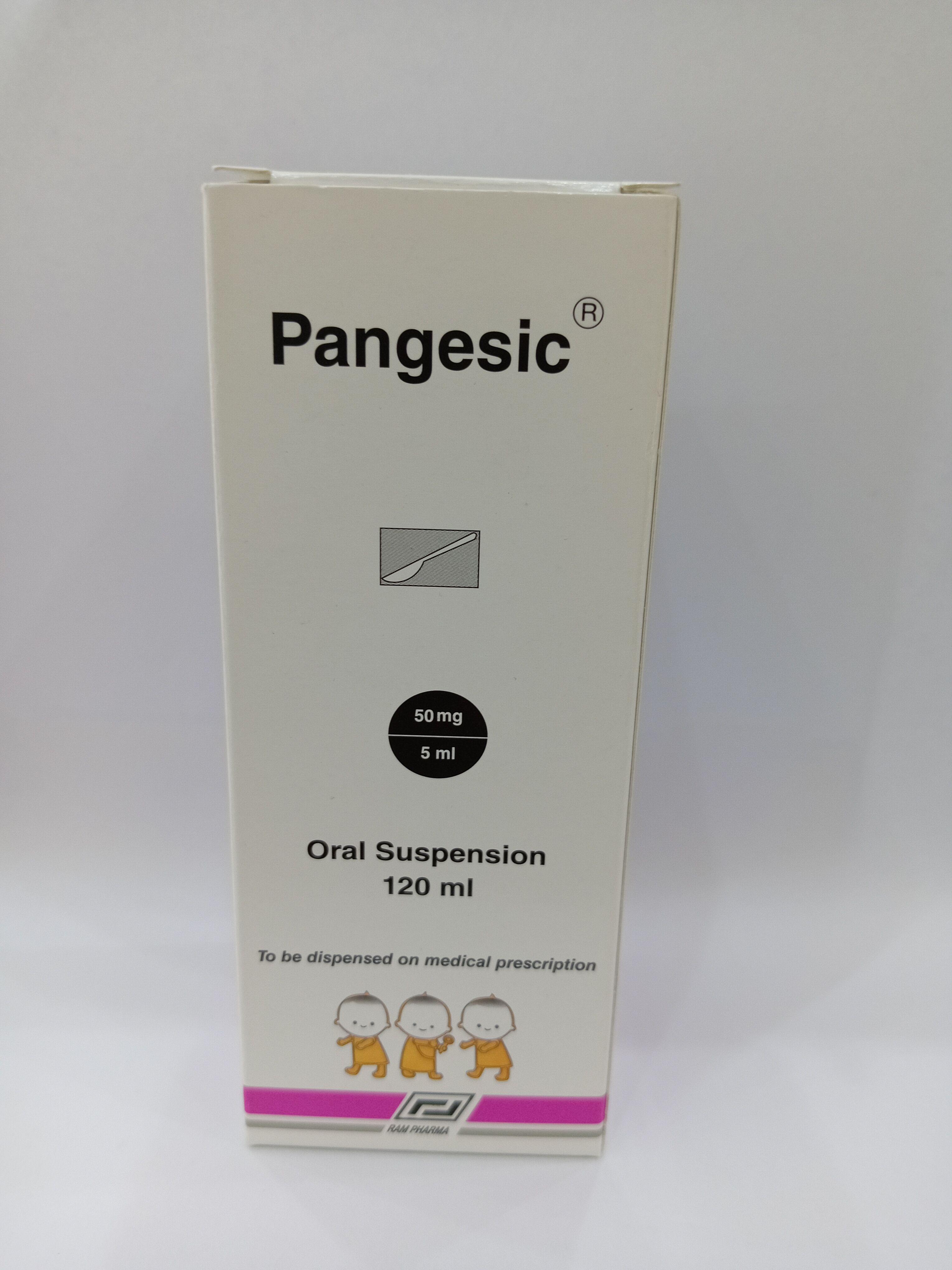 Pangesic 50Mg Syrup 120Ml