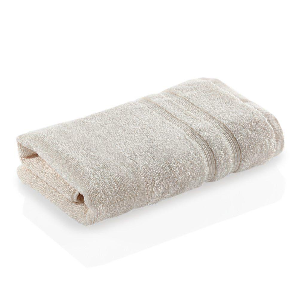 Ritzy Cotton Hand Towel, White - 50 X 80 Cms